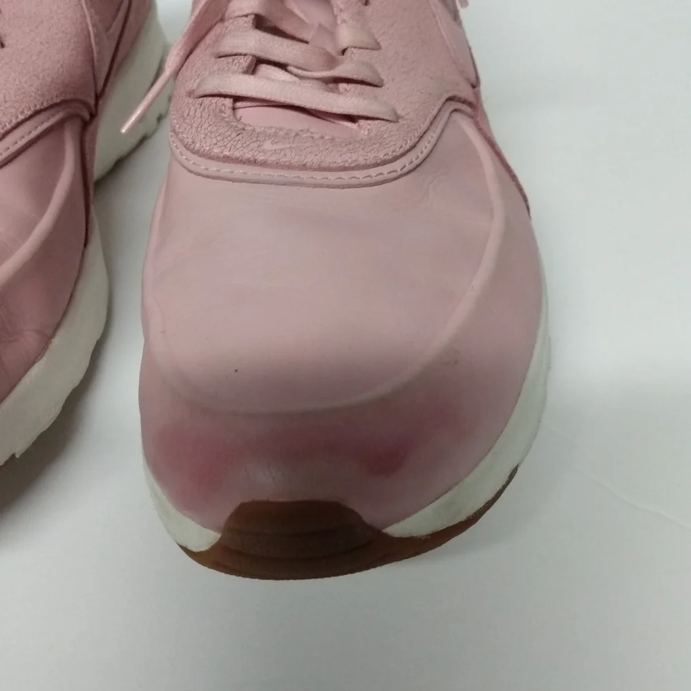 Nike Air Max Thea Tennis Sz 11.5, Pink, Leather and Suede, Pre-owned